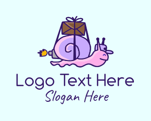 Snail - Turbo Snail Envelope logo design