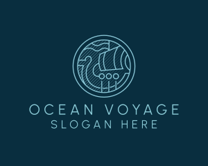 Viking Battleship Voyager logo design