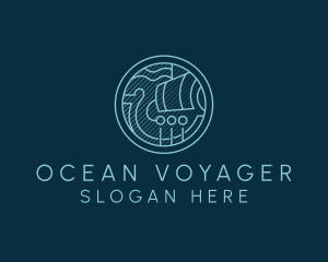 Viking Battleship Voyager logo design