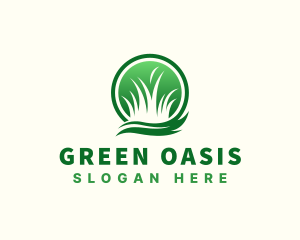 Vegetation - Nature Landscape Grass logo design