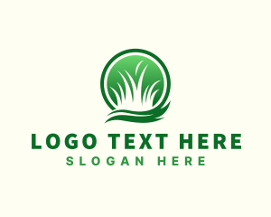 Nature Landscape Grass Logo