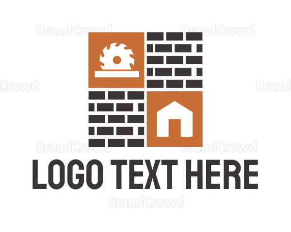 Brick Wall House Logo