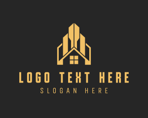 Residential - Hotel Accommodation Realty logo design