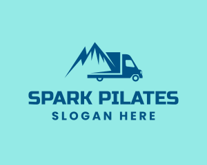 Mountain Truck Logistics logo design