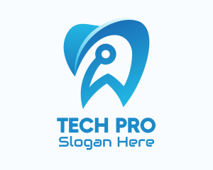Program - Blue Dental Tech logo design