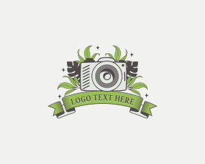 Leaf - Nature Photography Artist logo design