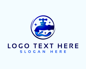 Liquid - Water Drop Faucet logo design