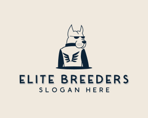 Pet Dog Jacket logo design