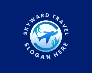 Fly - Travel Fly Airplane logo design