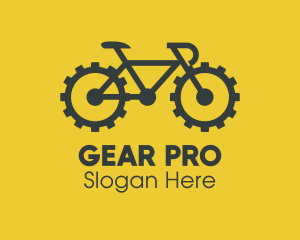 Gear - Bike Gear Reparation logo design