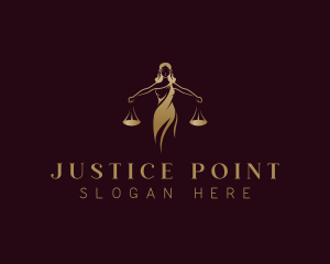 Judiciary - Judiciary Lady Law logo design