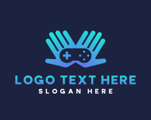 Recreational - Gamer Console Hand logo design