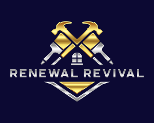 Roof Refurbish Repair logo design