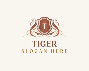 Wine - Luxury Shield  Insignia logo design