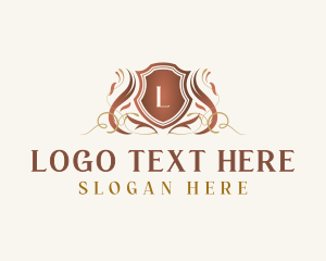 Ornamental - Luxury Shield  Insignia logo design