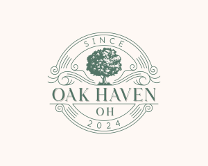 Oak - Eco Tree Park logo design