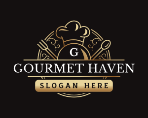 Luxury Chef Restaurant logo design