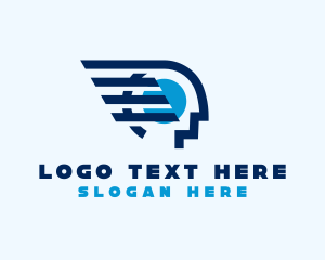 Fast Human Technology logo design