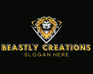 Beast Lion Gaming logo design