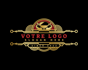 Repair - Automotive Car Vehicle logo design