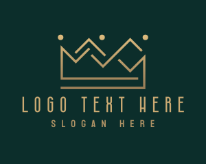 High End - Premium Elegant Crown logo design