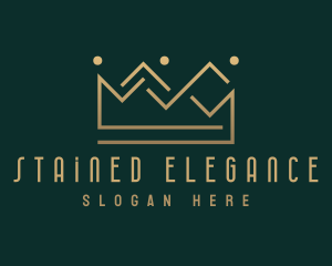 Premium Elegant Crown  logo design