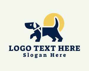 Popular - Pet Dog Walking logo design