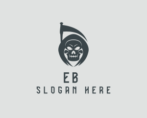 Evil Skull Reaper Logo