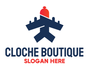 Cloche - Aeronautic Food Cloche logo design