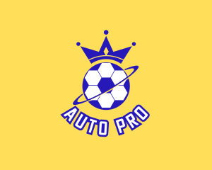 Soccer Coach - Royal Soccer Sports logo design