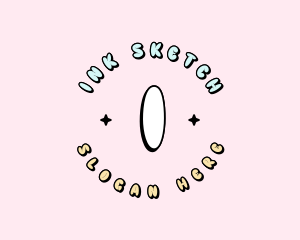 Cute Quirky Bubble Logo