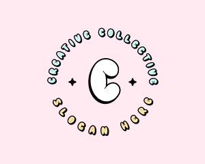 Cute Quirky Bubble logo design