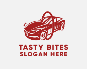 Sparkly Clean Car Logo