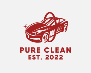 Sparkly Clean Car logo design