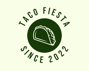 Green Taco Circle logo design