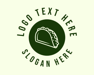 Green Taco Circle Logo