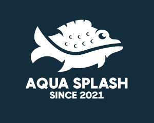 Swim - Wild Fish Aquarium logo design