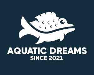 Wild Fish Aquarium logo design