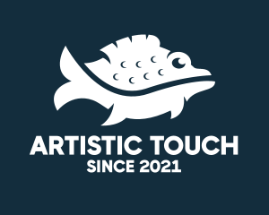 Wild Fish Aquarium logo design