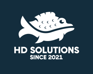 Wild Fish Aquarium logo design