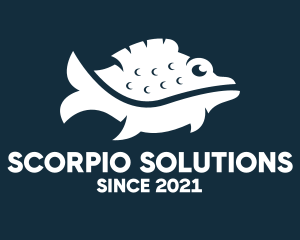 Wild Fish Aquarium logo design