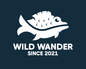 Wild Fish Aquarium logo design