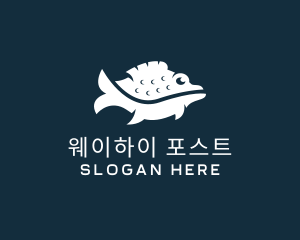 Wild Fish Aquarium logo design