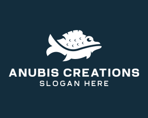 Wild Fish Aquarium logo design