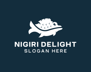 Wild Fish Aquarium logo design