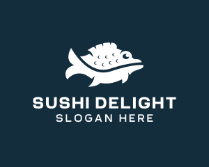 Wild Fish Aquarium logo design