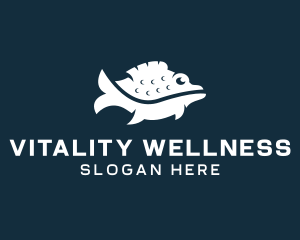 Wild Fish Aquarium logo design