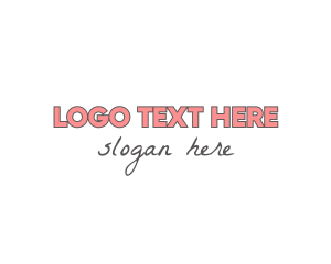 Wedding Planner - Beauty & Feminine Text Font logo design