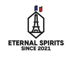 Eiffel Tower Landmark logo design