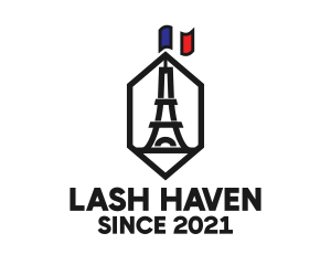 Eiffel Tower Landmark logo design